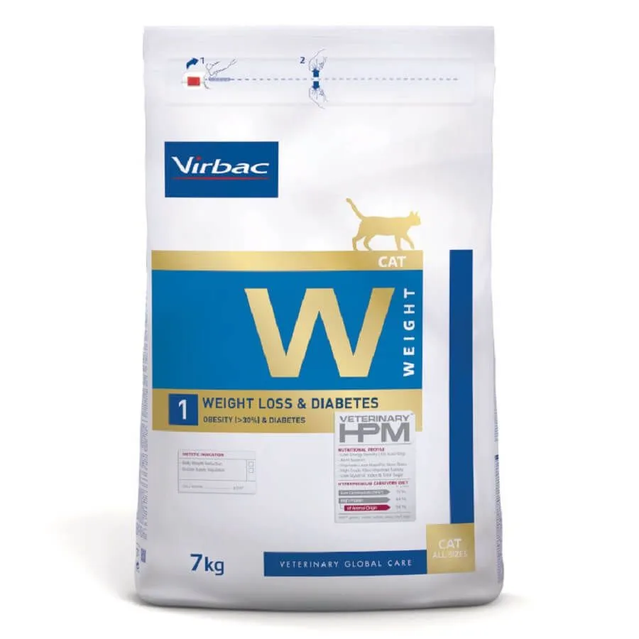 Virbac Veterinary HPM Weight Loss & Diabetes Chat 7 Kg 1 Virbac Veterinary HPM Weight Loss & Diabetes Chat 7 Kg