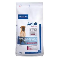 Virbac Veterinary HPM Neutered Sensitive Digest Large & Medium Chien 12 Kg
