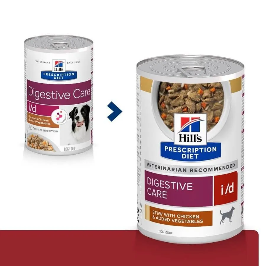 Hill's Prescription Diet Hill's Prescription Diet Canine I/D AB+ Mijotés Poulet Et Légumes 12 X 354 Grs 2 Hill's Prescription Diet Hill's Prescription Diet Canine I/D AB+ Mijotés Poulet Et Légumes 12 X 354 Grs – Image 2