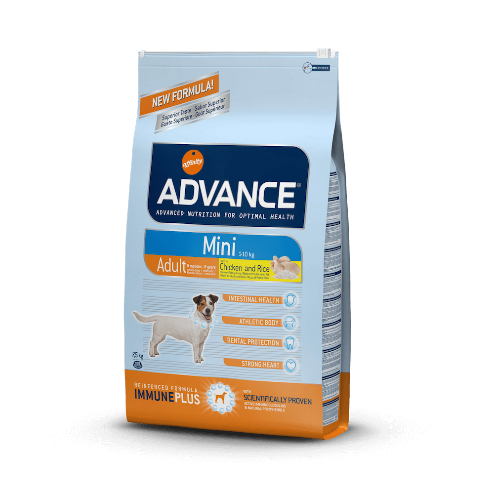 Advance Mini Adult Poulet Chien 7,5 Kg 1 Advance Mini Adult Poulet Chien 7,5 Kg