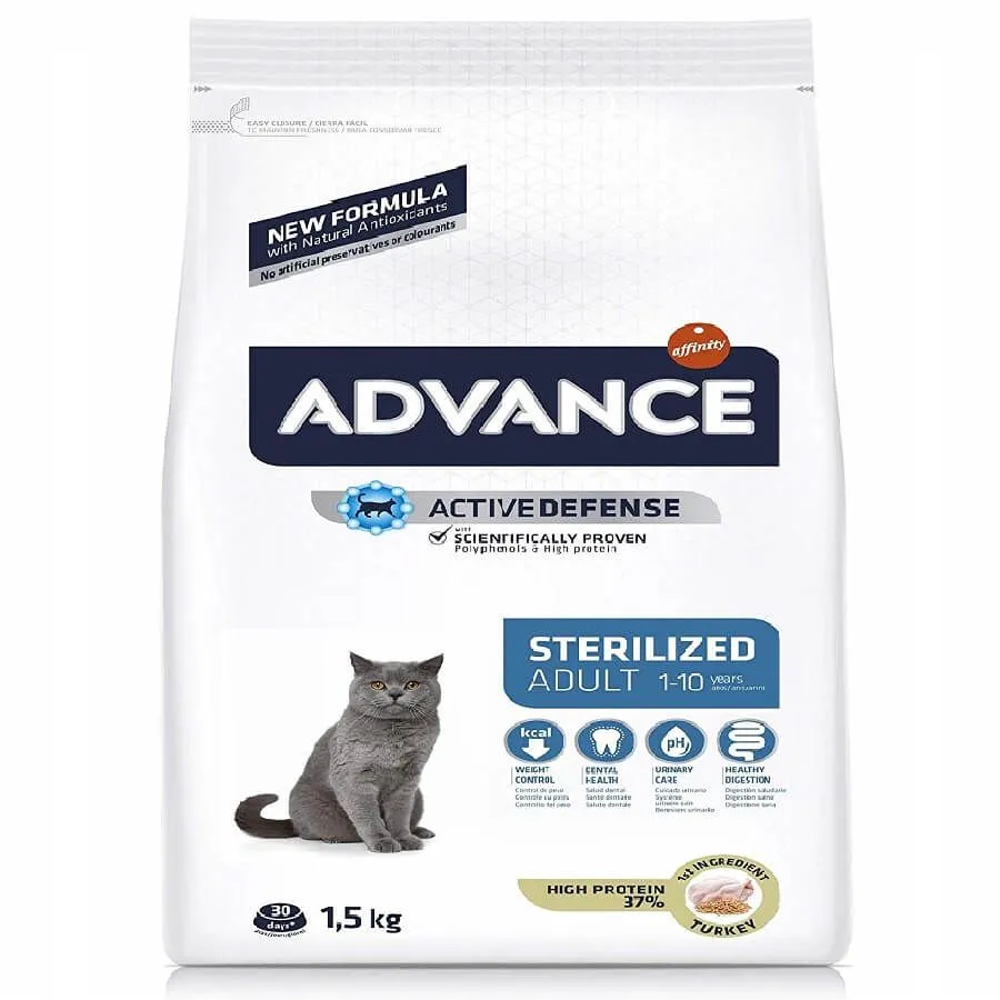 Advance Sterilized Chat à La Dinde 1,5 Kg