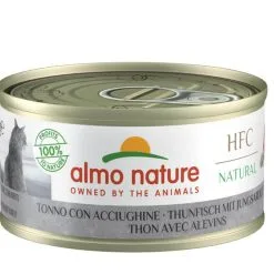 Almo HFC Natural Almo Nature Chat Natural HFC Thon Alevins 24 X 70 G