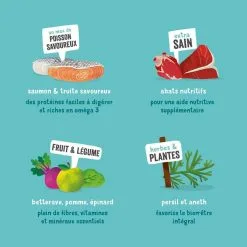 Edgard & Cooper Barquette Poulet Et Dinde Chien Adulte 11x150 G -Trixie Soldes chien barquette adulte naturel poulet dinde 150g 4 1