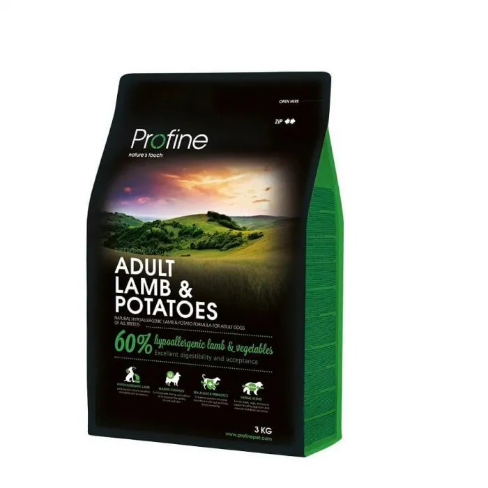 Profine Croquettes Chien Adulte à L'Agneau 3 Kg 1 Profine Croquettes Chien Adulte à L'Agneau 3 Kg