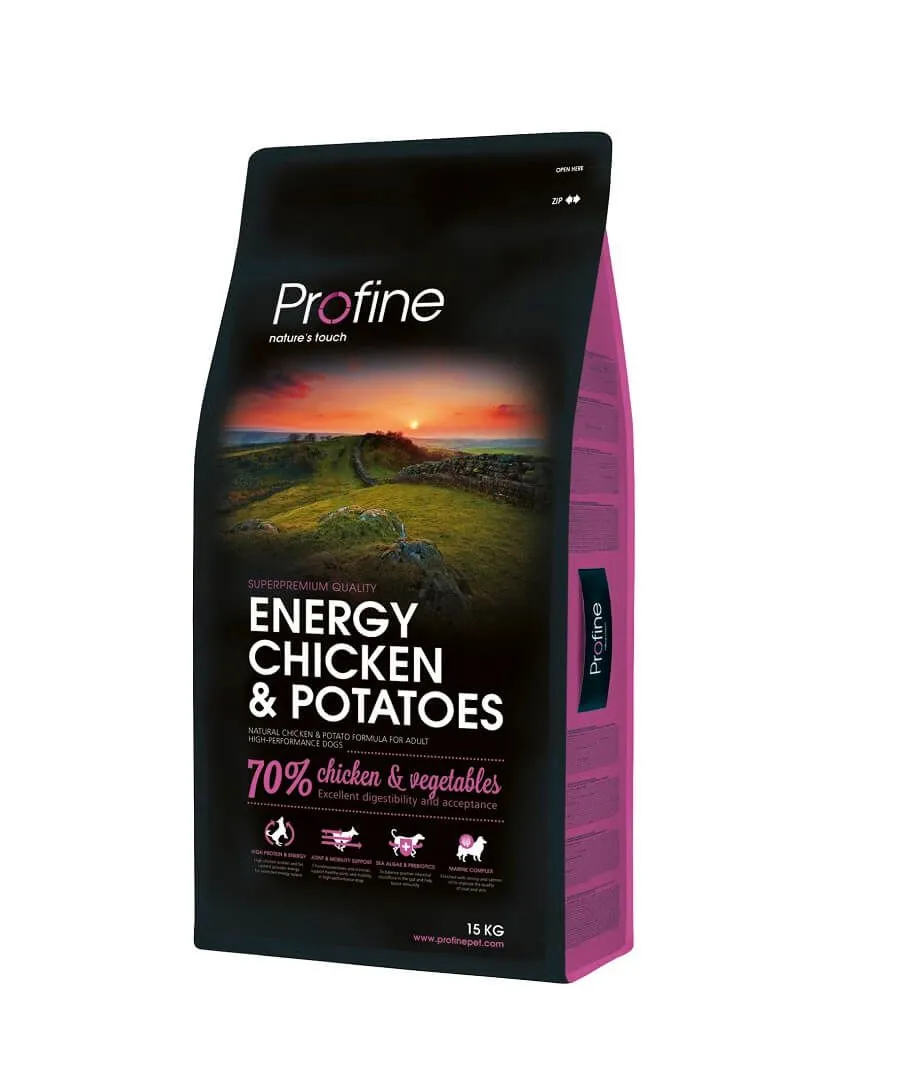 Profine Croquettes Chien Energy Au Poulet 15 Kg 1 Profine Croquettes Chien Energy Au Poulet 15 Kg