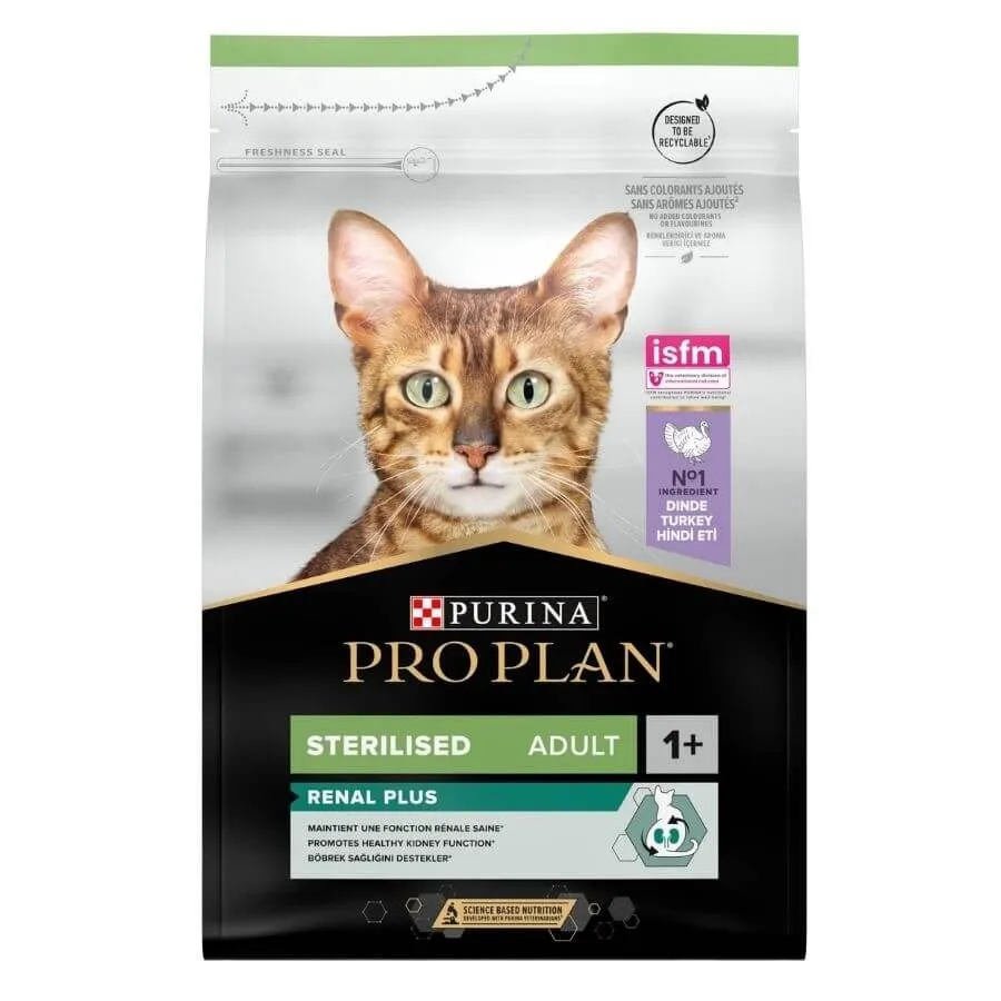 Purina Proplan Optirenal Chat Adult Sterilised Dinde 3 Kg 6 Purina Proplan Optirenal Chat Adult Sterilised Dinde 3 Kg – Image 6