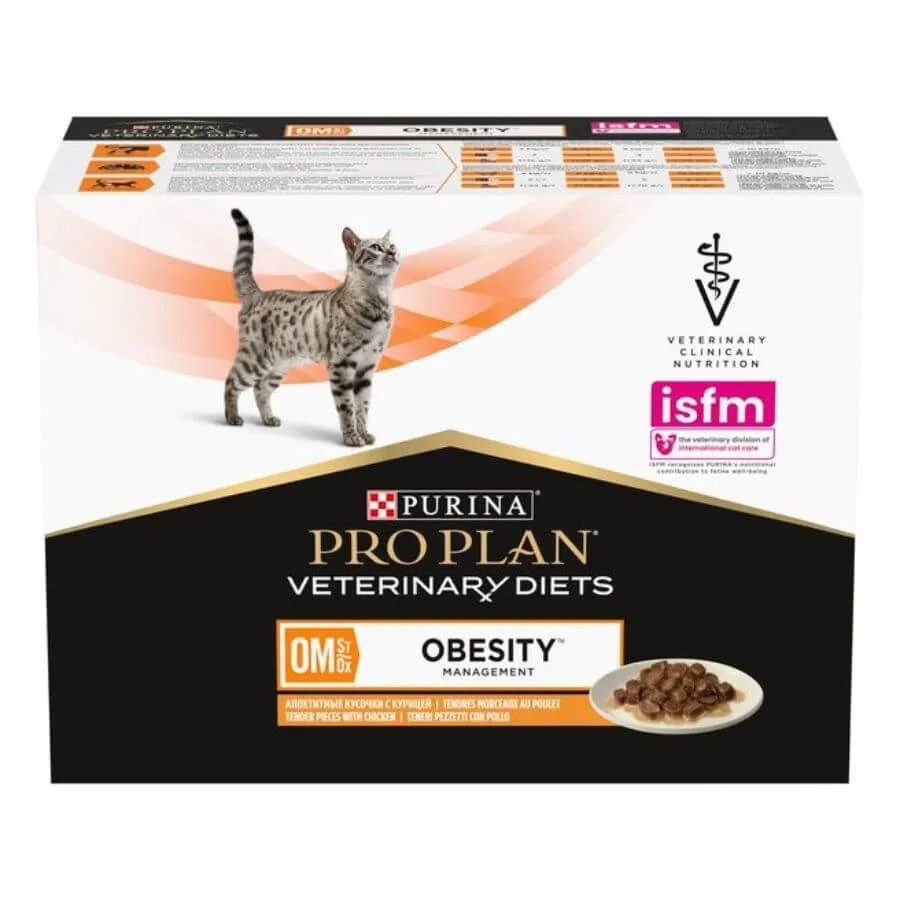 Purina Proplan PPVD Chat Obesity OM 10 X 85 G 2 Purina Proplan PPVD Chat Obesity OM 10 X 85 G – Image 2