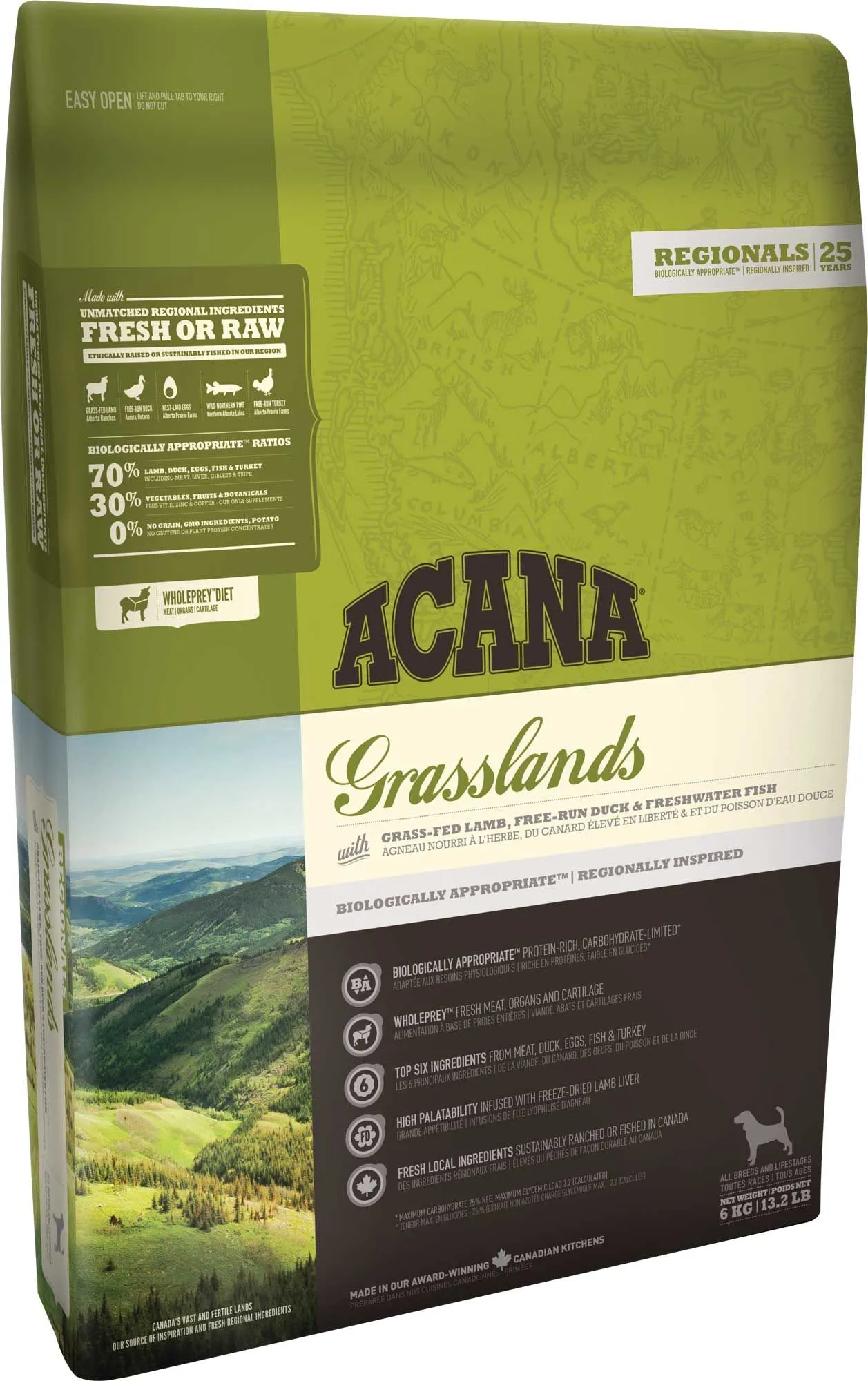 Acana Regionals Grasslands Chien 2 Kg 2 Acana Regionals Grasslands Chien 2 Kg – Image 2