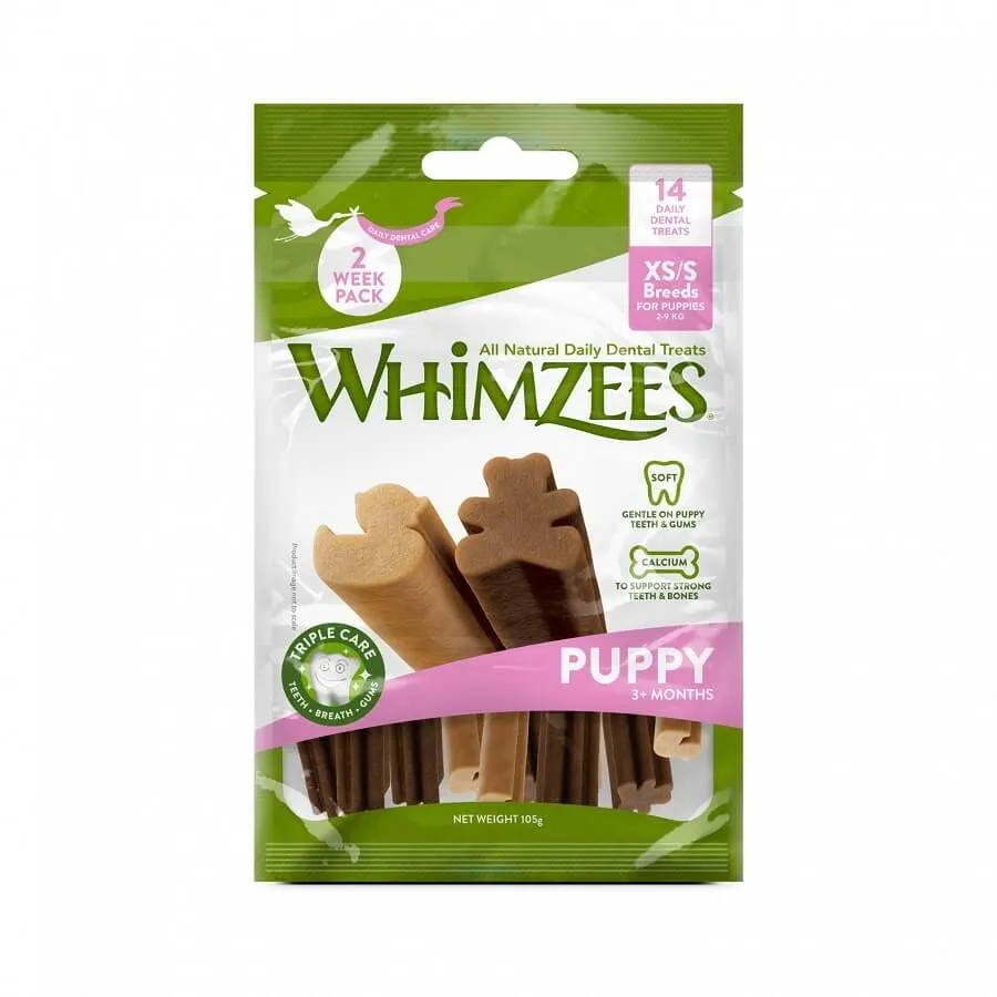 Whimzees Friandise à Mâcher Chiot XS/S X14 1 Whimzees Friandise à Mâcher Chiot XS/S X14