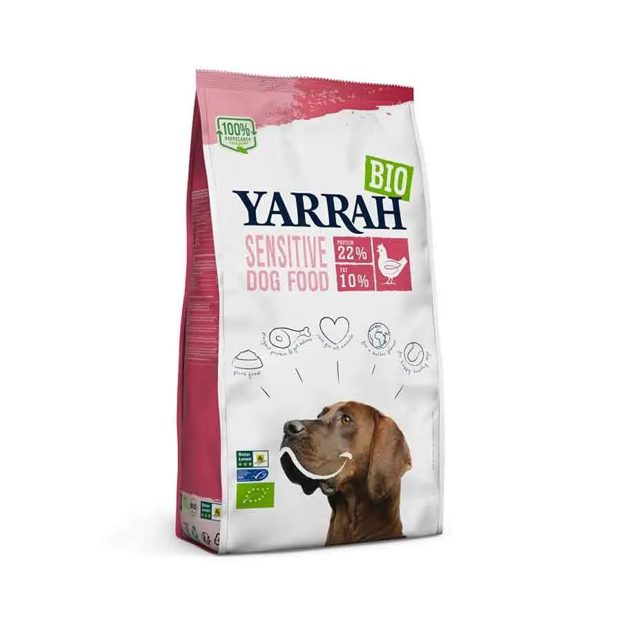 Yarrah Bio Croquettes Sensitive Au Poulet Pour Chien Adulte 10 Kg 1 Yarrah Bio Croquettes Sensitive Au Poulet Pour Chien Adulte 10 Kg