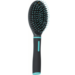 Zolux Anah Brosse Bi-matière Noir Pour Chien L