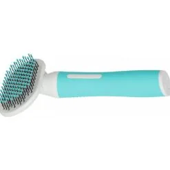 Zolux Anah Brosse Slicker Doux Puppy Bleu -Trixie Soldes zolux anah brosse slicker doux bleu puppy