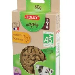Zolux Mooky Friandises Woofies Bio Au Poulet Pour Chien 80 G